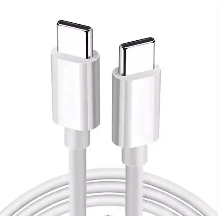 USB C to USB C Charger Cable, Type-C Fast Charging Data Sync Cord 60W for iPhone - Image 2