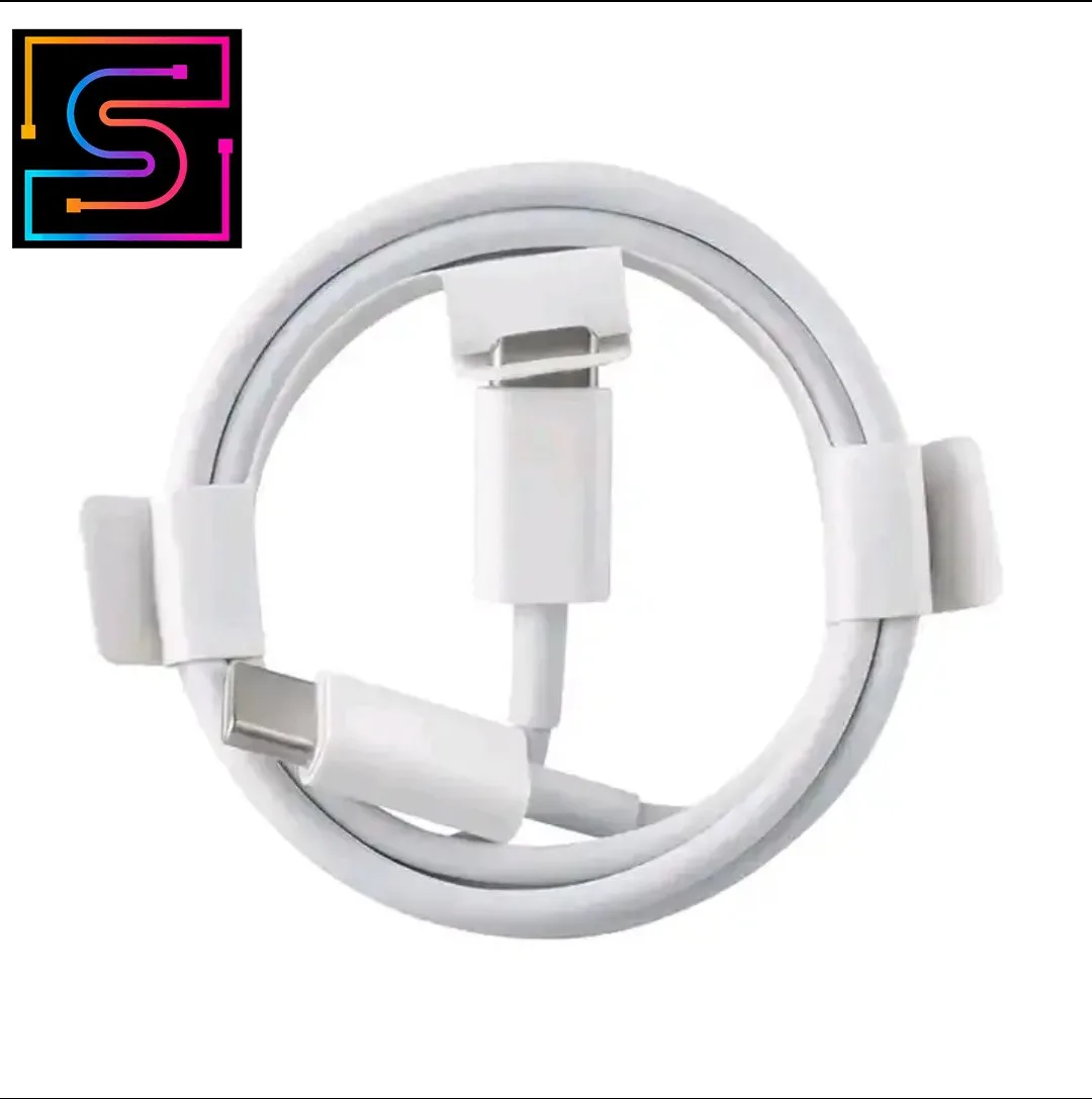 USB C to USB C Charger Cable, Type-C Fast Charging Data Sync Cord 60W for iPhone - Image 3