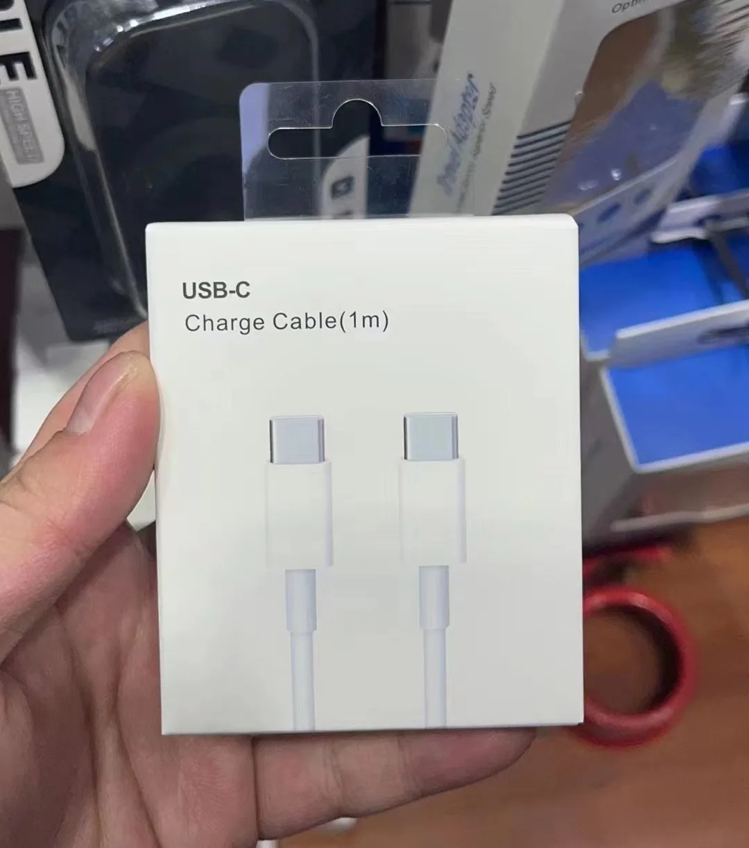 USB C to USB C Charger Cable, Type-C Fast Charging Data Sync Cord 60W for iPhone - Image 4