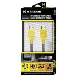 High Speed HDMI Cable 6 Feet Gold Plated 4K Accessories Connection