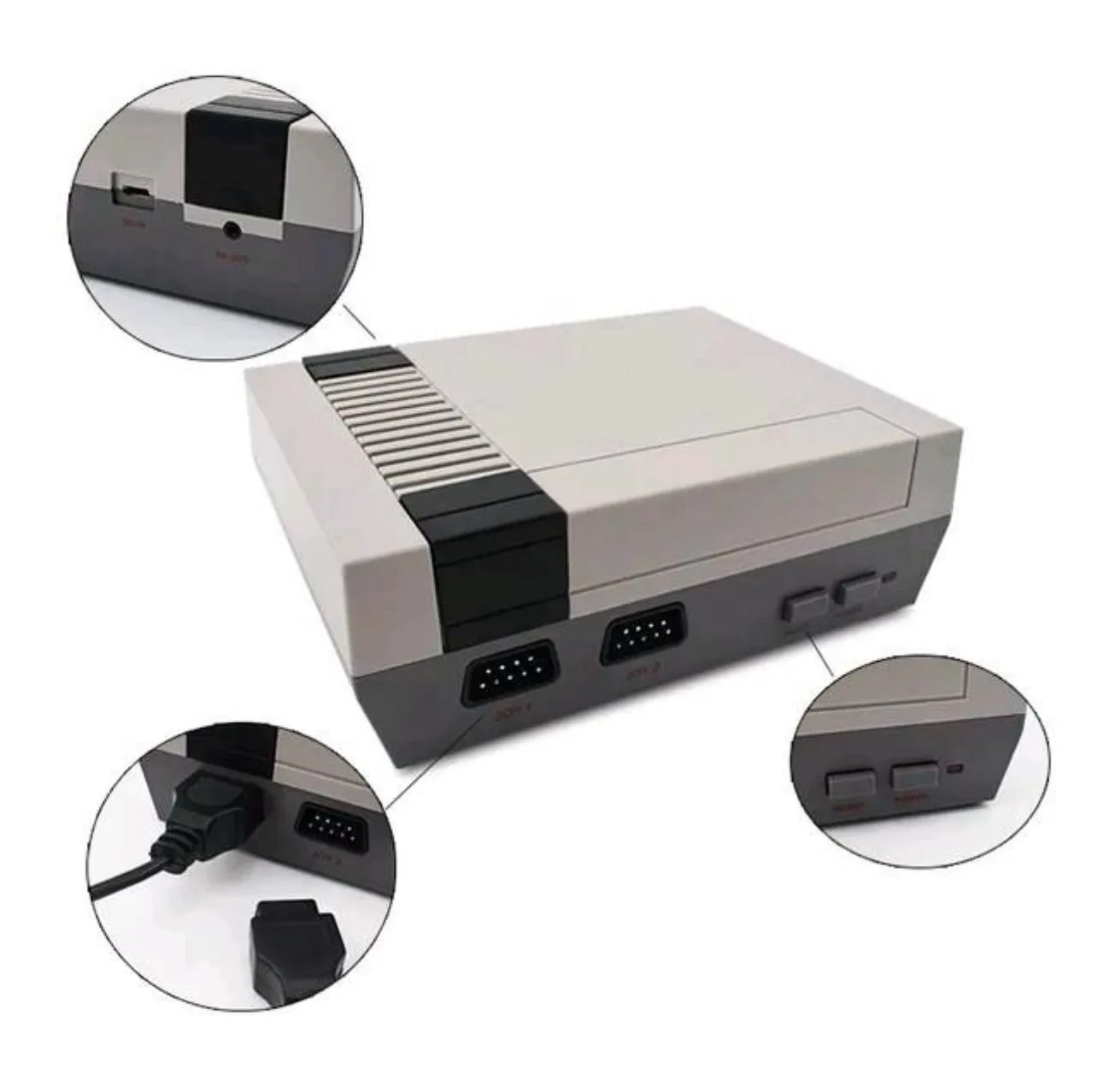620 Games and 2 Classic Controllers,AV Output Plug and Play Video Games, Retro Game Console,Classic Video Game System - Image 5