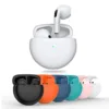 Pro6 Wireless Earbuds, Mini Smart Earphones, in-Ear Headphones with Type C - Charging Case