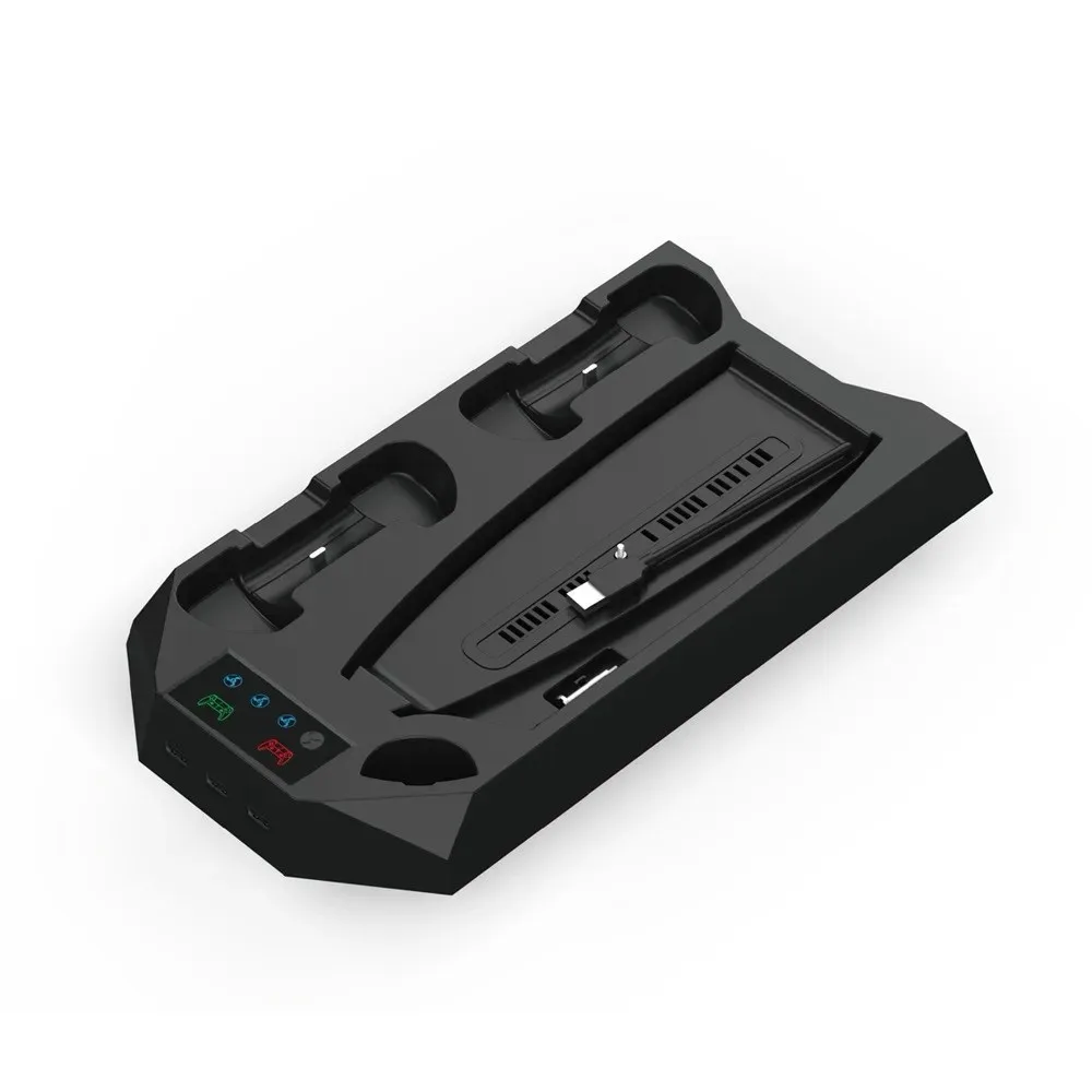 PS5 Charging Pad, Cooling Bracket, Compatible with PS5 Game Console, 1 Piece Gaming Controller Vertical Stand Cooling Fan - Image 7