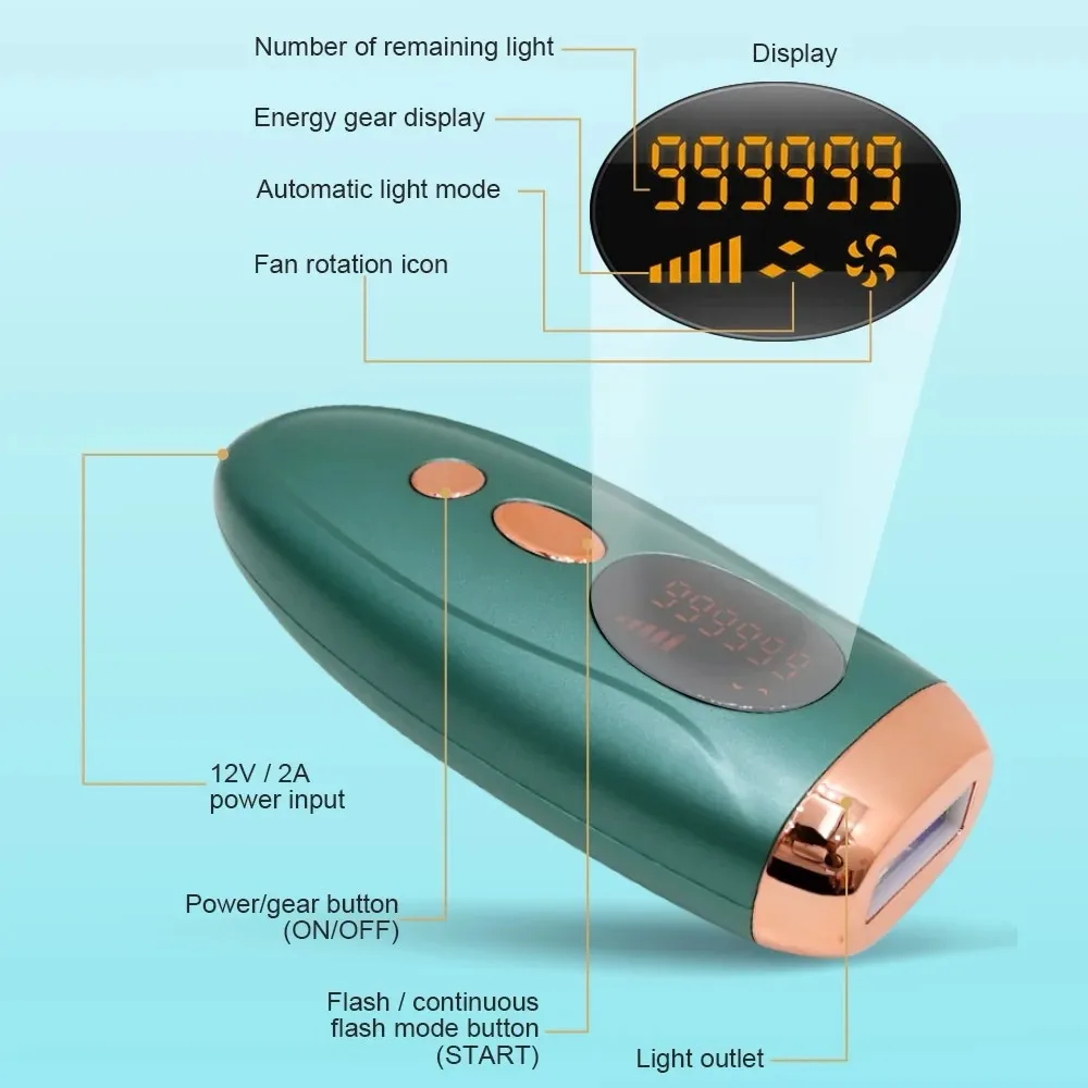 S6 IPL Hair Removal Machine - Professional for Women & Men - Image 3
