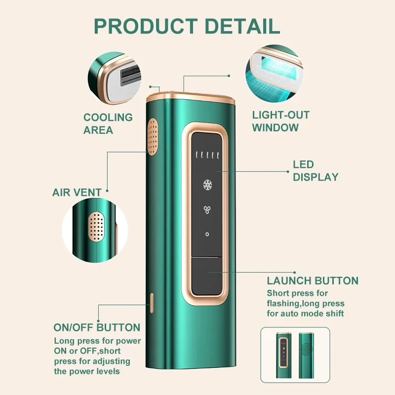 S7 IPL Hair Removal Machine - Professional for Women & Men - Image 2