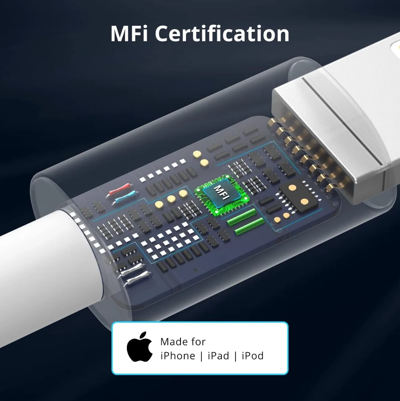 Type-C To Lightning Cable Charging, 20W PD, Compatible With iPhone - Image 4
