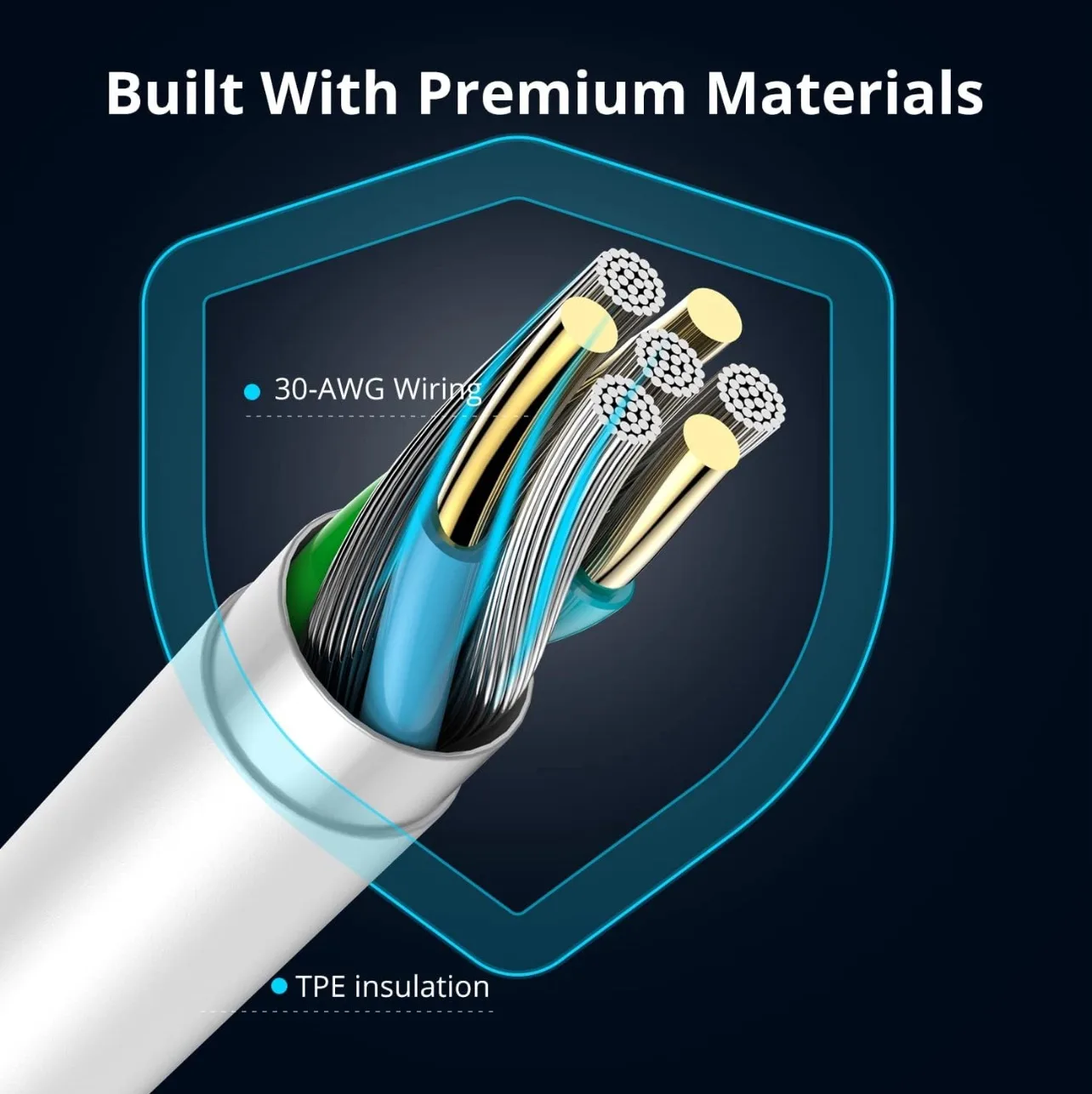 Type-C To Lightning Cable Charging, 20W PD, Compatible With iPhone - Image 5