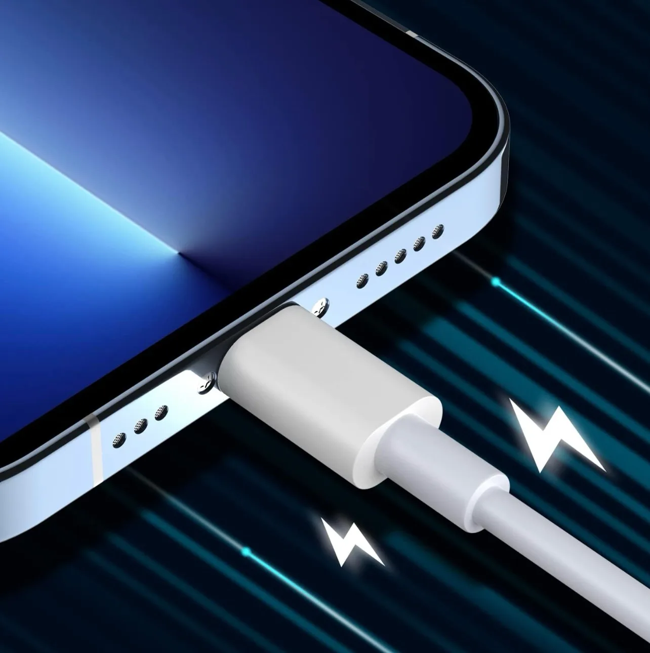 Type-C To Lightning Cable Charging, 20W PD, Compatible With iPhone - Image 8