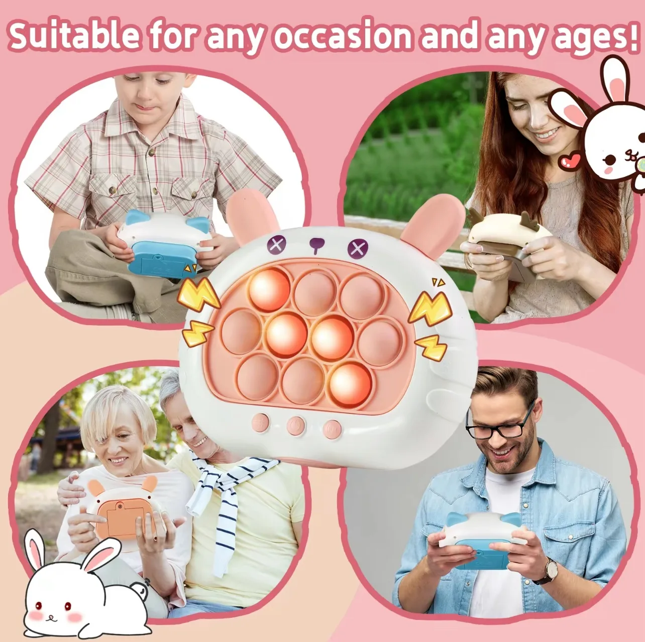 Fast Press Quick Push Game Toy for Kids - Image 4