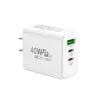 40W Triple Ports USB, Type C Charger, Type C Fast Charging