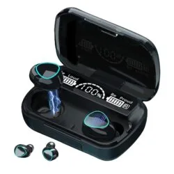 M10 TWS Wireless Earbuds, Bluetooth Headset with Box for Phone Noise Cancelling Mic Earbuds Wireless 
Bluetooth Earphones