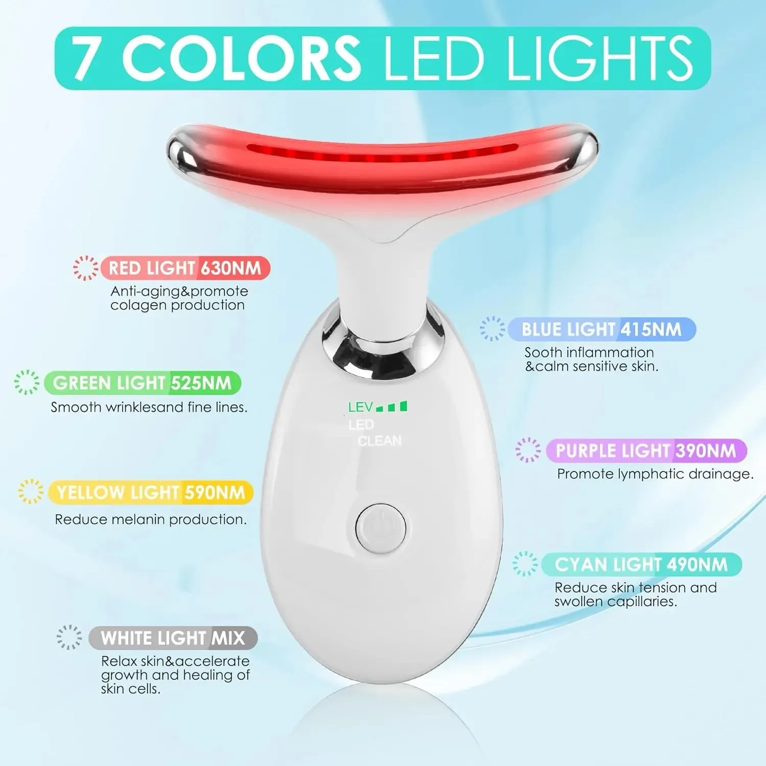 Face Skin Lifting & Firming Skincare Massager, 1 Pcs Portable Facial Massage Tool, Skin Care Comfort Product, Face Lift - Image 3