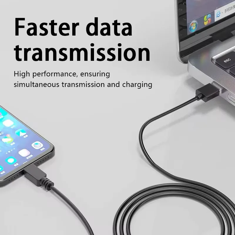 Micro USB Cable - Type A- 1 Pcs Replacement USB to Micro-USB Cord for Android, Kindle Fire Tablets & Kindle - Image 6