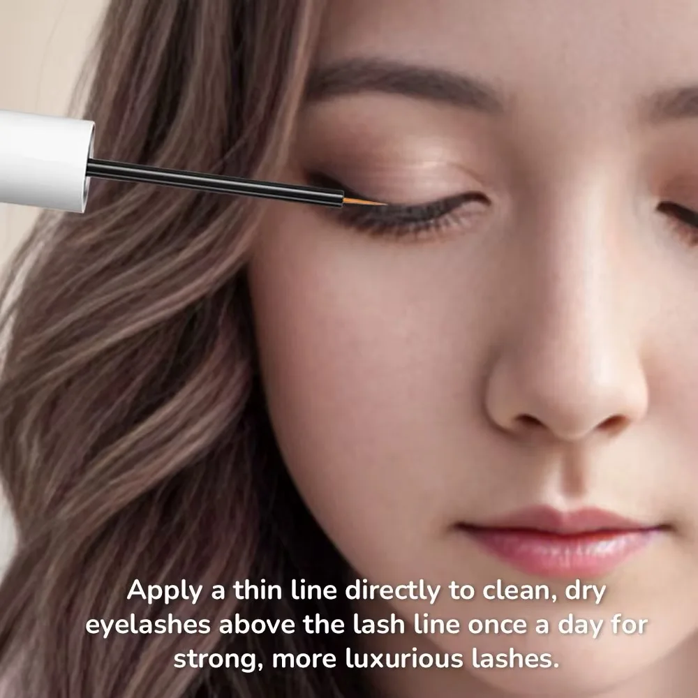 LOVEPURE Eyelash Growth Serum with Plant Extracts – Natural Lash & Brow Enhancer (3ml/0.1fl.oz) - Image 5