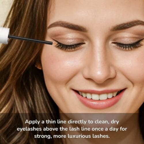 LOVEPURE Eyelash Growth Serum with Plant Extracts – Natural Lash & Brow Enhancer (3ml/0.1fl.oz) - Image 4
