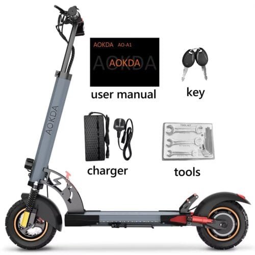 AOKDA A1 Folding Electric Scooter – Powerful, Portable - Image 3
