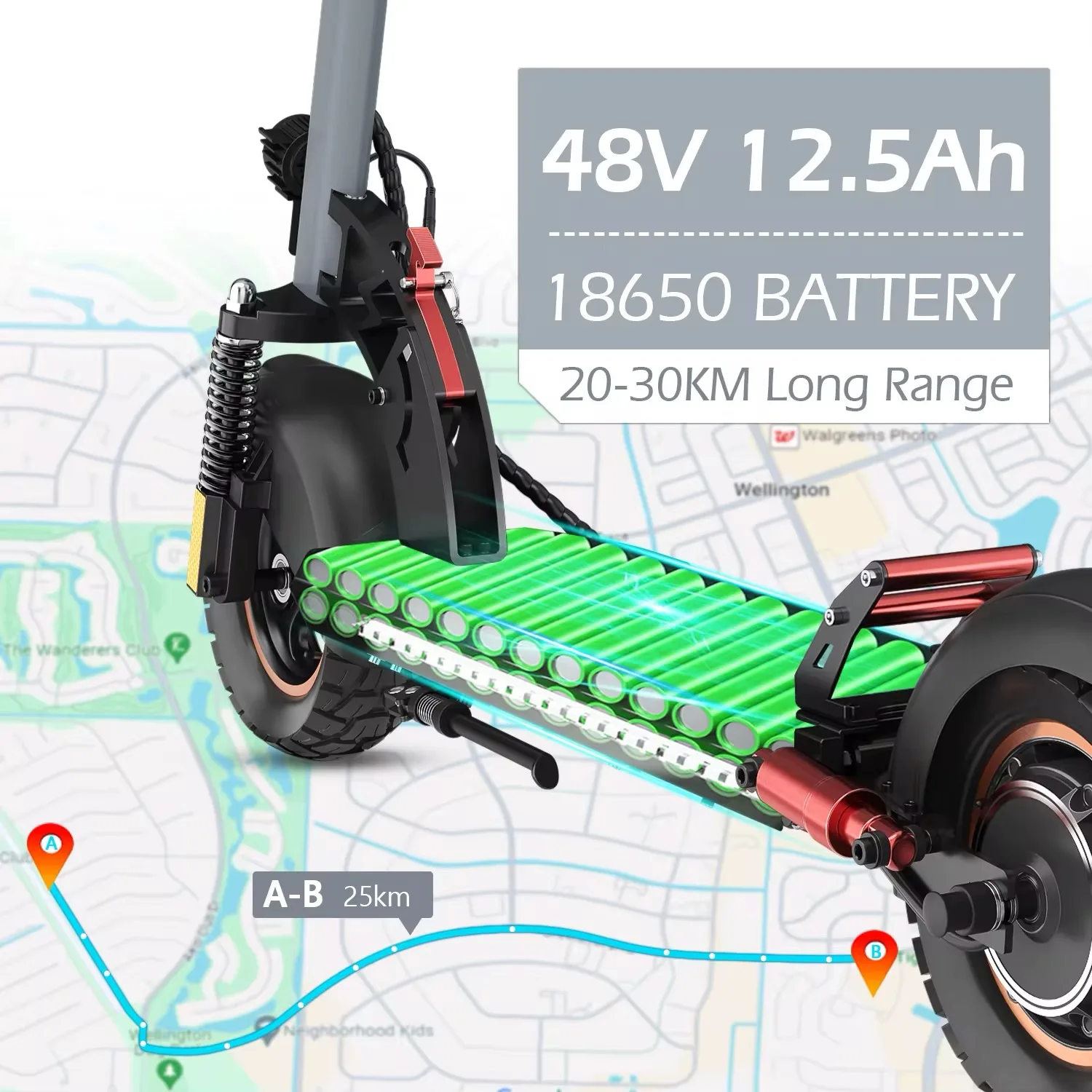 AOKDA A1 Folding Electric Scooter – Powerful, Portable - Image 10
