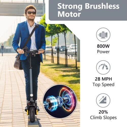 AOKDA A1 Folding Electric Scooter – Powerful, Portable - Image 9