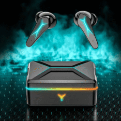 X7 Wireless In-Ear Design Bluetooth - Compatible Gaming Headphones, with LED Light Charging Case