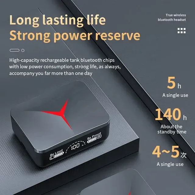 M90 Pro Portable In-ear Earbuds Design Wireless Headphones, 1 Pc Noise Cancelling Headphones - Image 7