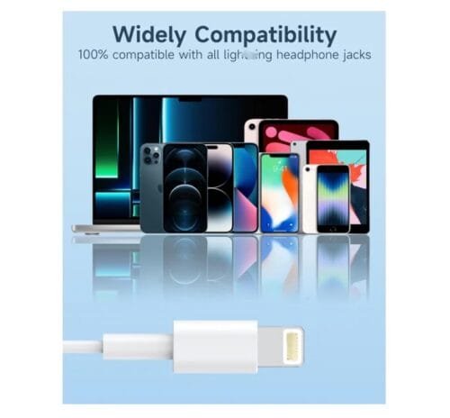 Earbuds with Lightning Connector, Wired Ear Buds for iPhone with Built-in Remote to Control Music, Phone Calls, and Volume - Image 6
